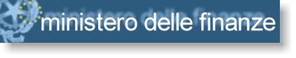 MINISTERO DELLE FINANZE